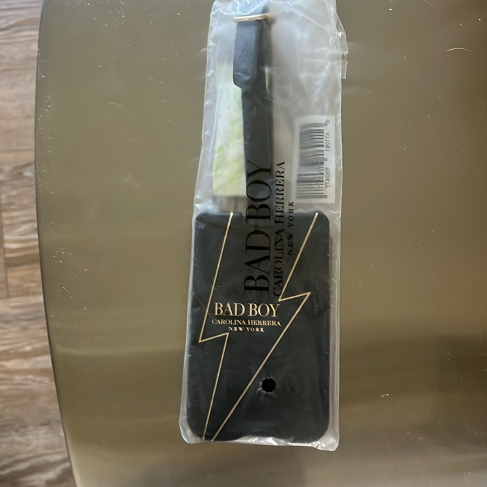 Carolina Herrera Bad Boy Luggage Tag